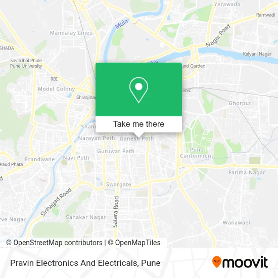 Pravin Electronics And Electricals map
