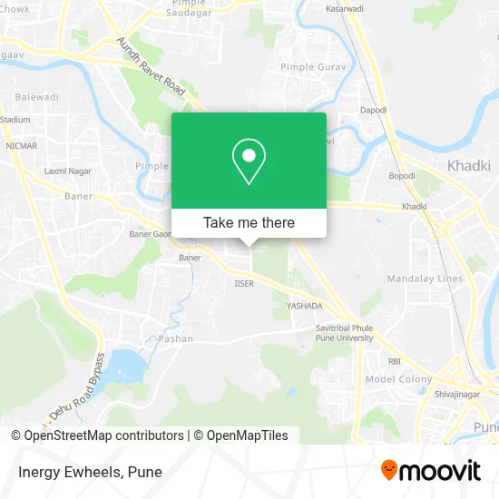 Inergy Ewheels map