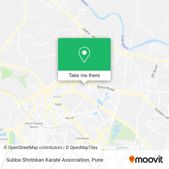 Subba Shotokan Karate Association map