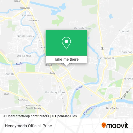 Hendymoda Official map