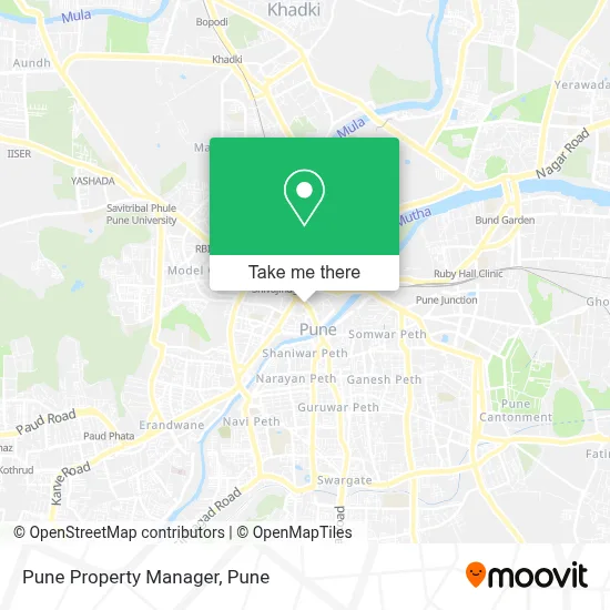 Pune Property Manager map