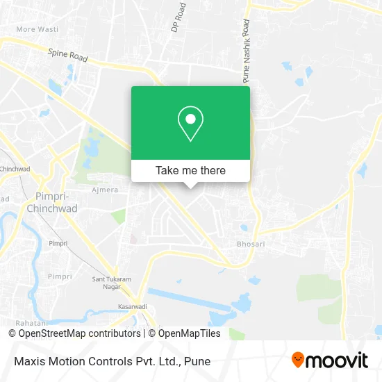 Maxis Motion Controls Pvt. Ltd. map