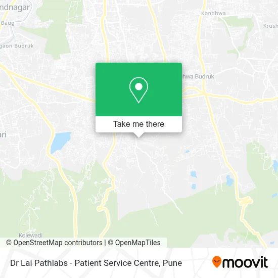Dr Lal Pathlabs - Patient Service Centre map