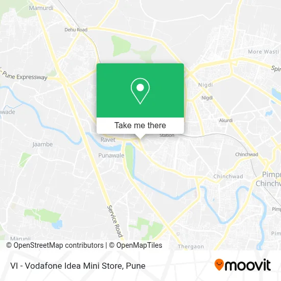 VI - Vodafone Idea Mini Store map