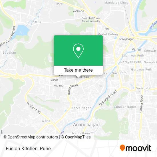 Fusion Kitchen map