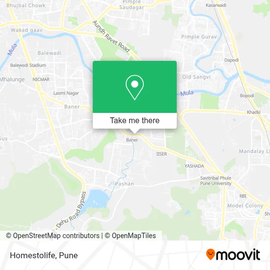Homestolife map