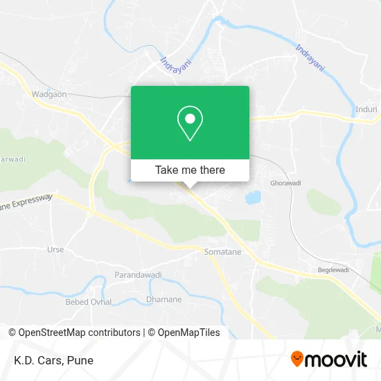 K.D. Cars map