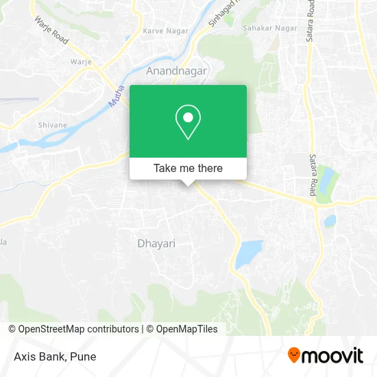 Axis Bank map