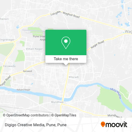 Digigo Creative Media, Pune map