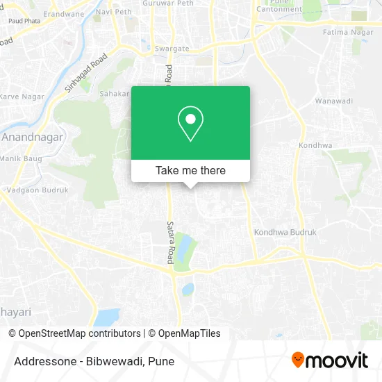 Addressone - Bibwewadi map