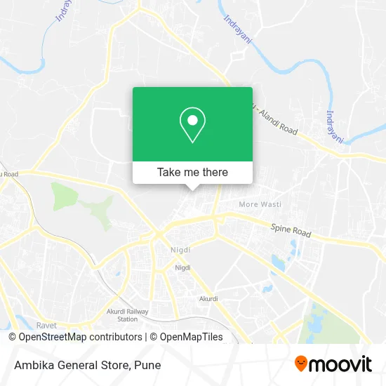 Ambika General Store map