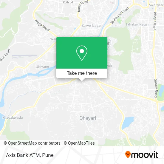 Axis Bank Atm map