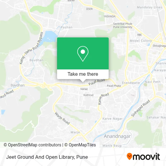 Jeet Ground And Open Library map