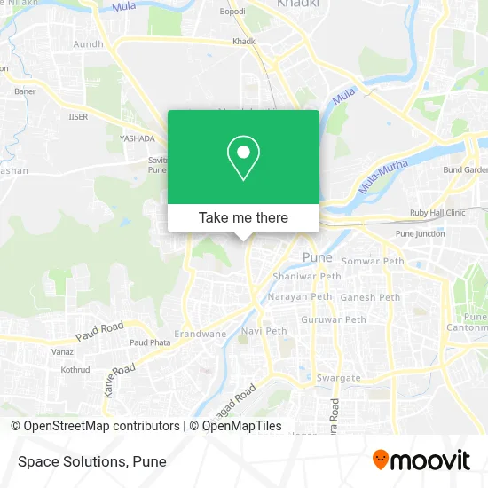Space Solutions map