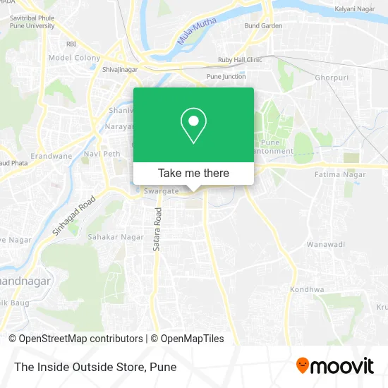 The Inside Outside Store map