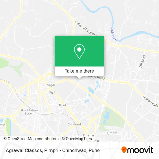 Agrawal Classes, Pimpri - Chinchwad map