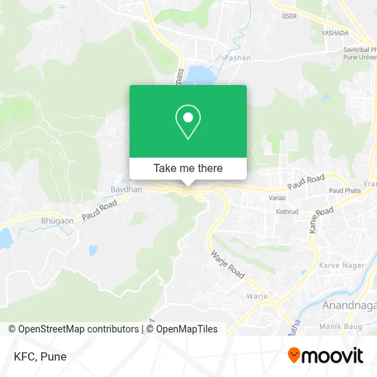 Kfc map