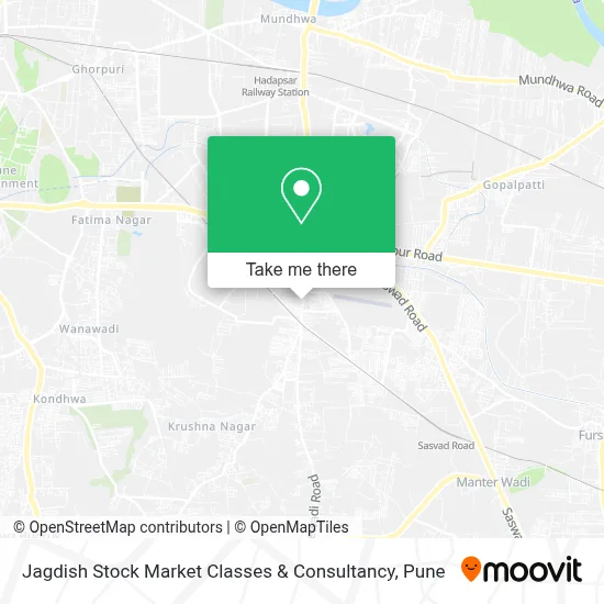Jagdish Stock Market Classes & Consultancy map