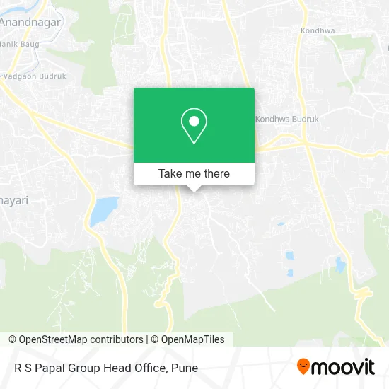 R S Papal Group Head Office map