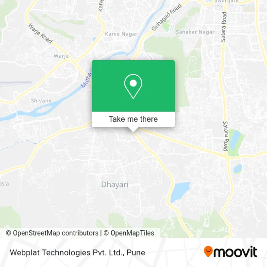 Webplat Technologies Pvt. Ltd. map