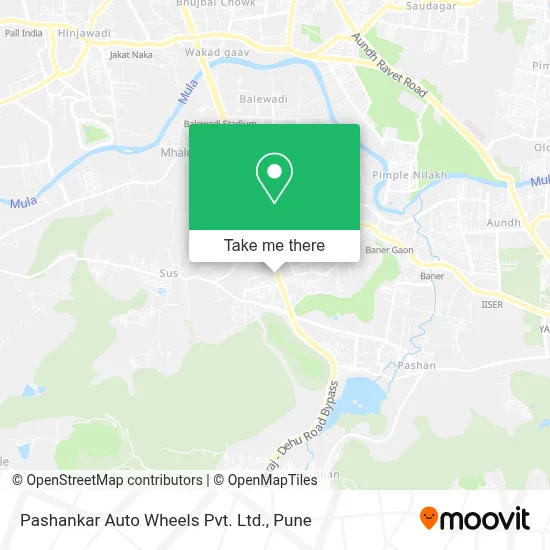 Pashankar Auto Wheels Pvt. Ltd. map