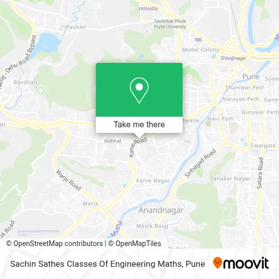 Sachin Sathes Classes Of Engineering Maths map
