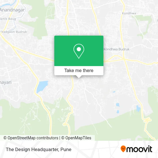 The Design Headquarter map