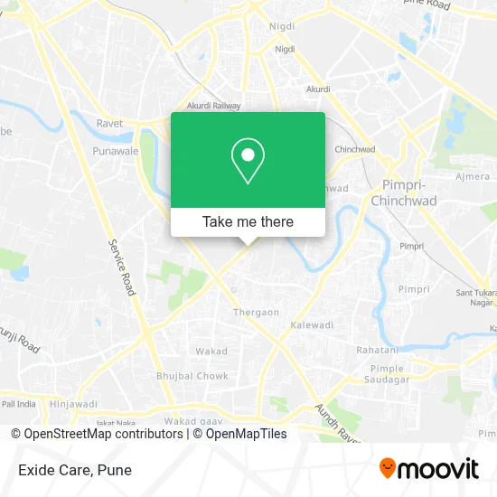 Exide Care map