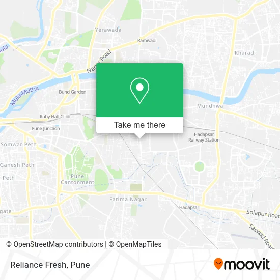 Reliance Fresh map