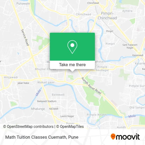 Math Tuition Classes Cuemath map