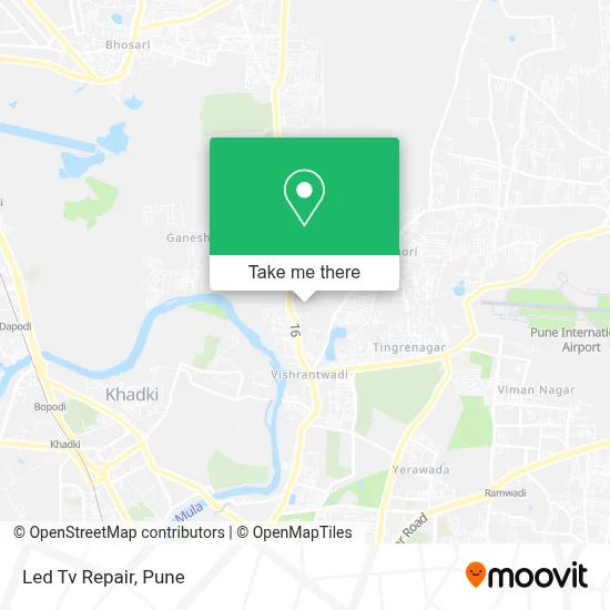 Led Tv Repair map