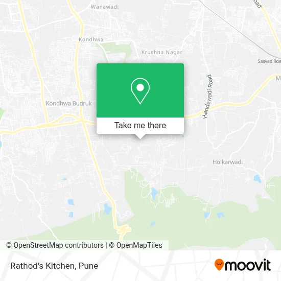 Rathod's Kitchen map