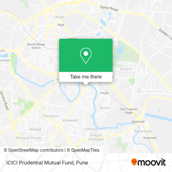 ICICI Prudential Mutual Fund map