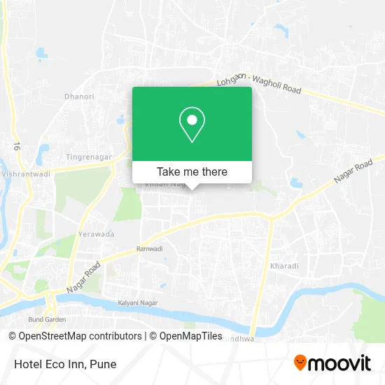 Hotel Eco Inn map