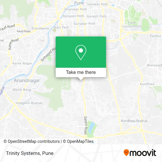Trinity Systems map