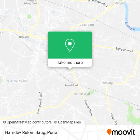 Namdev Rukari Baug map