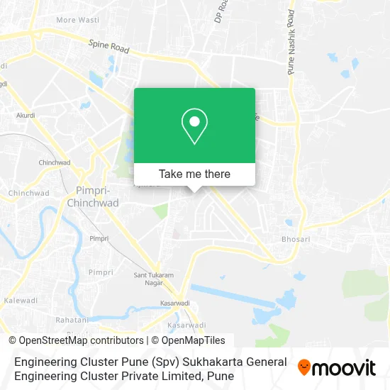 Engineering Cluster Pune (Spv) Sukhakarta General Engineering Cluster Private Limited map