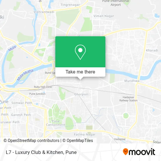 L7 - Luxury Club & Kitchen map