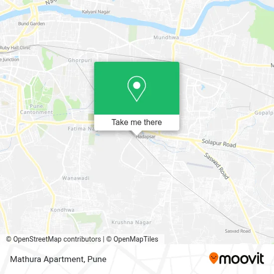 Mathura Apartment map