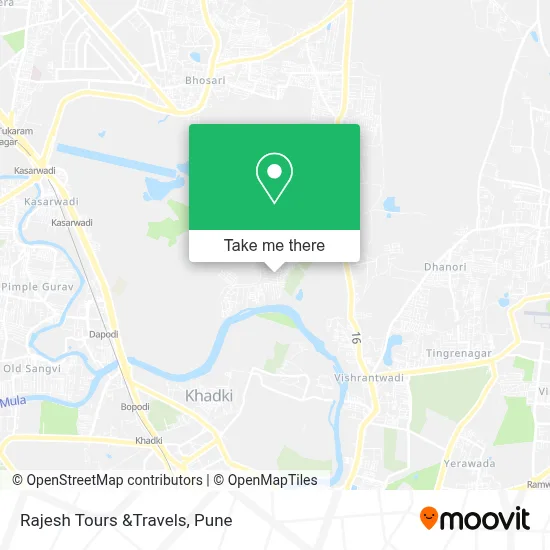 Rajesh Tours &Travels map