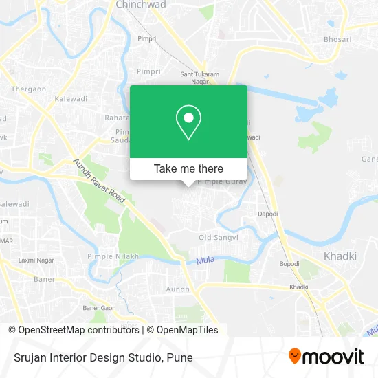 Srujan Interior Design Studio map