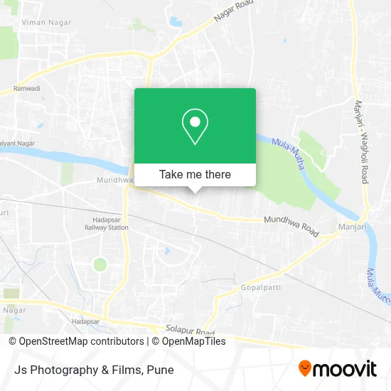 Js Photography & Films map