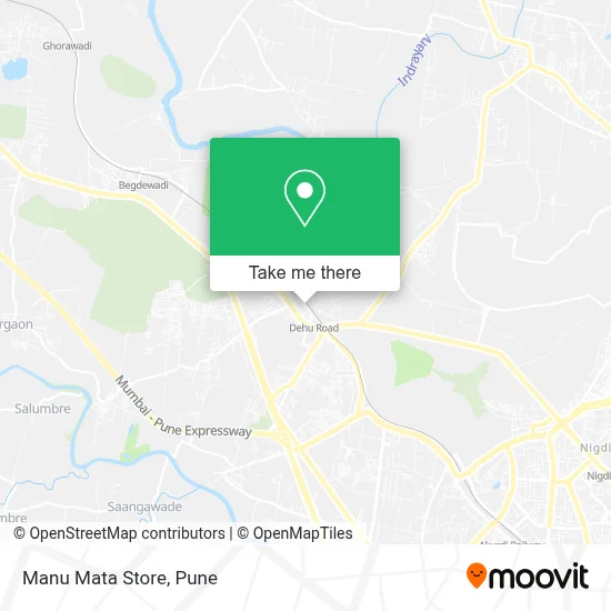 Manu Mata Store map