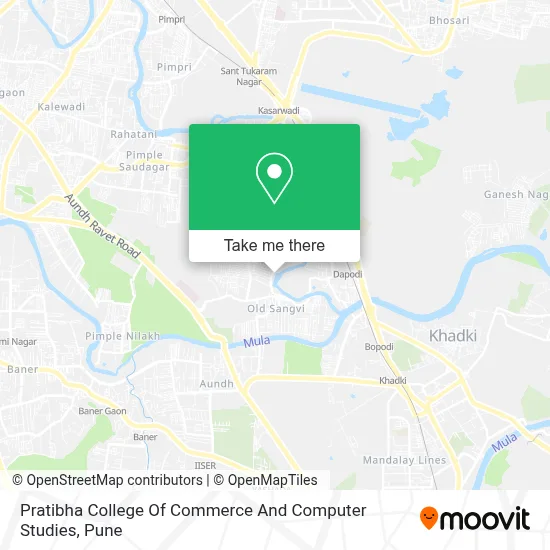 Pratibha College Of Commerce And Computer Studies map