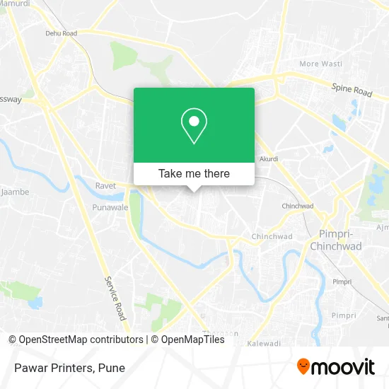 Pawar Printers map