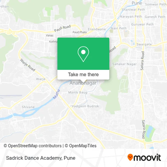Sadrick Dance Academy map