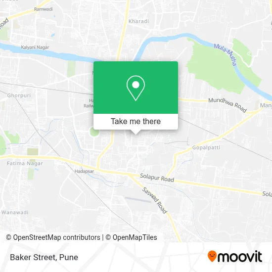 Baker Street map