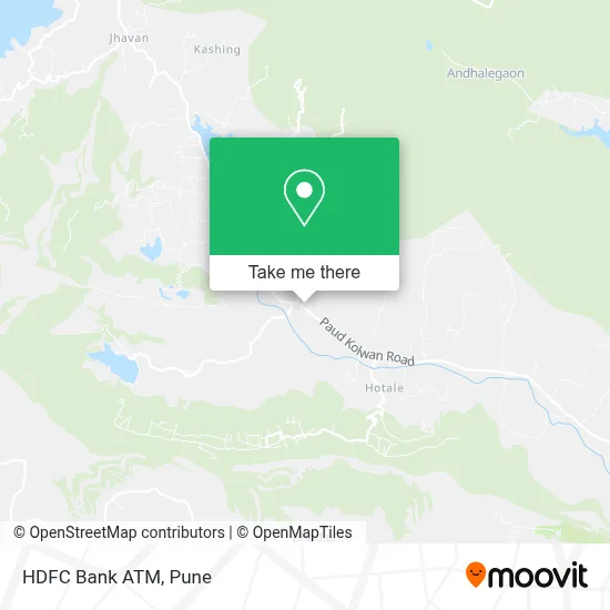 HDFC Bank Atm map