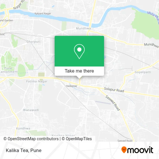 Kalika Tea map