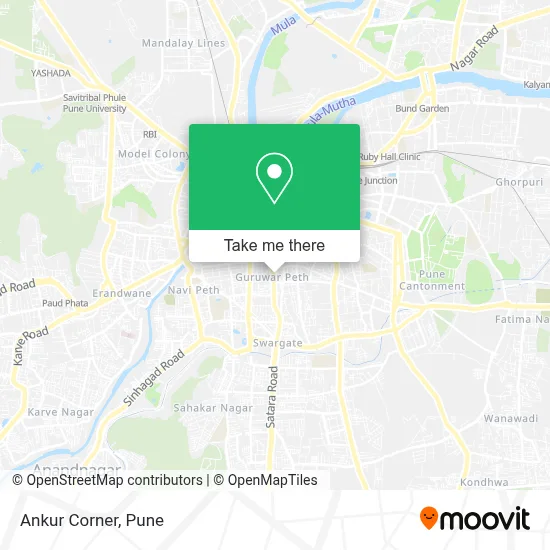 Ankur Corner map
